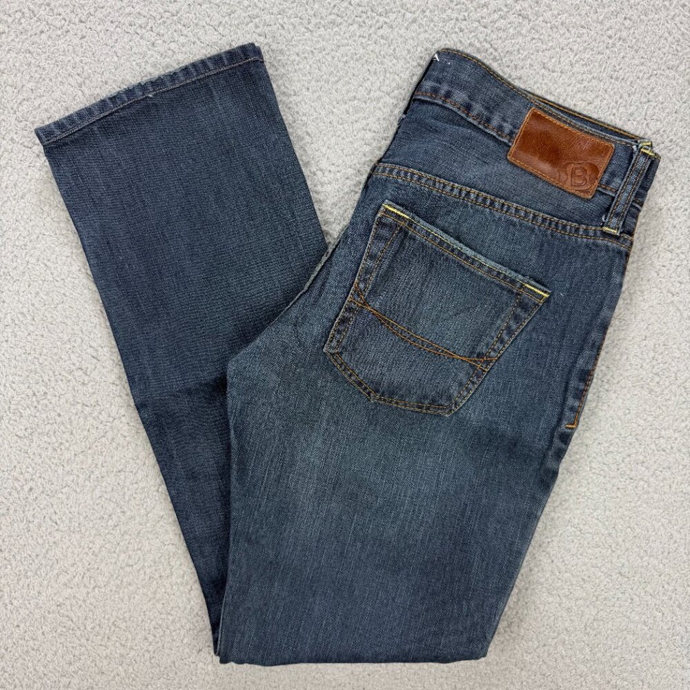 Bullhead Jeans Men 30 Pants Blue Dillon Skinny Fit Dark Wash Denim Vintage Y2K 1
